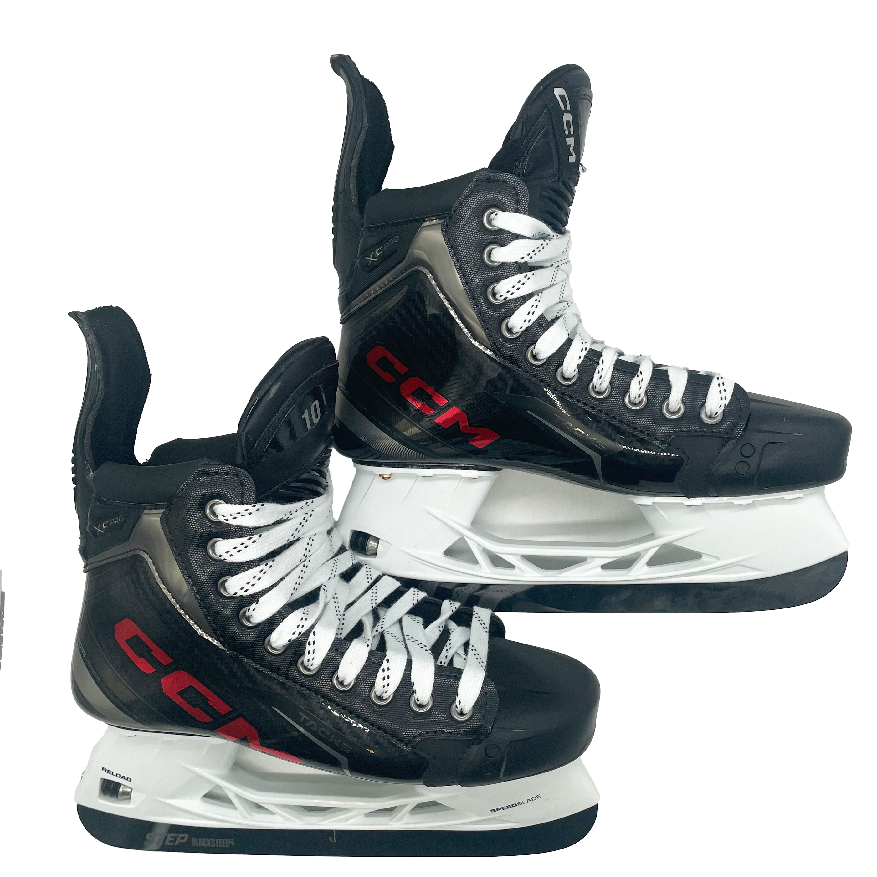 Patins de hockey CCM Tacks XF Pro - Pro Stock - Taille R9.25/L9.75 large